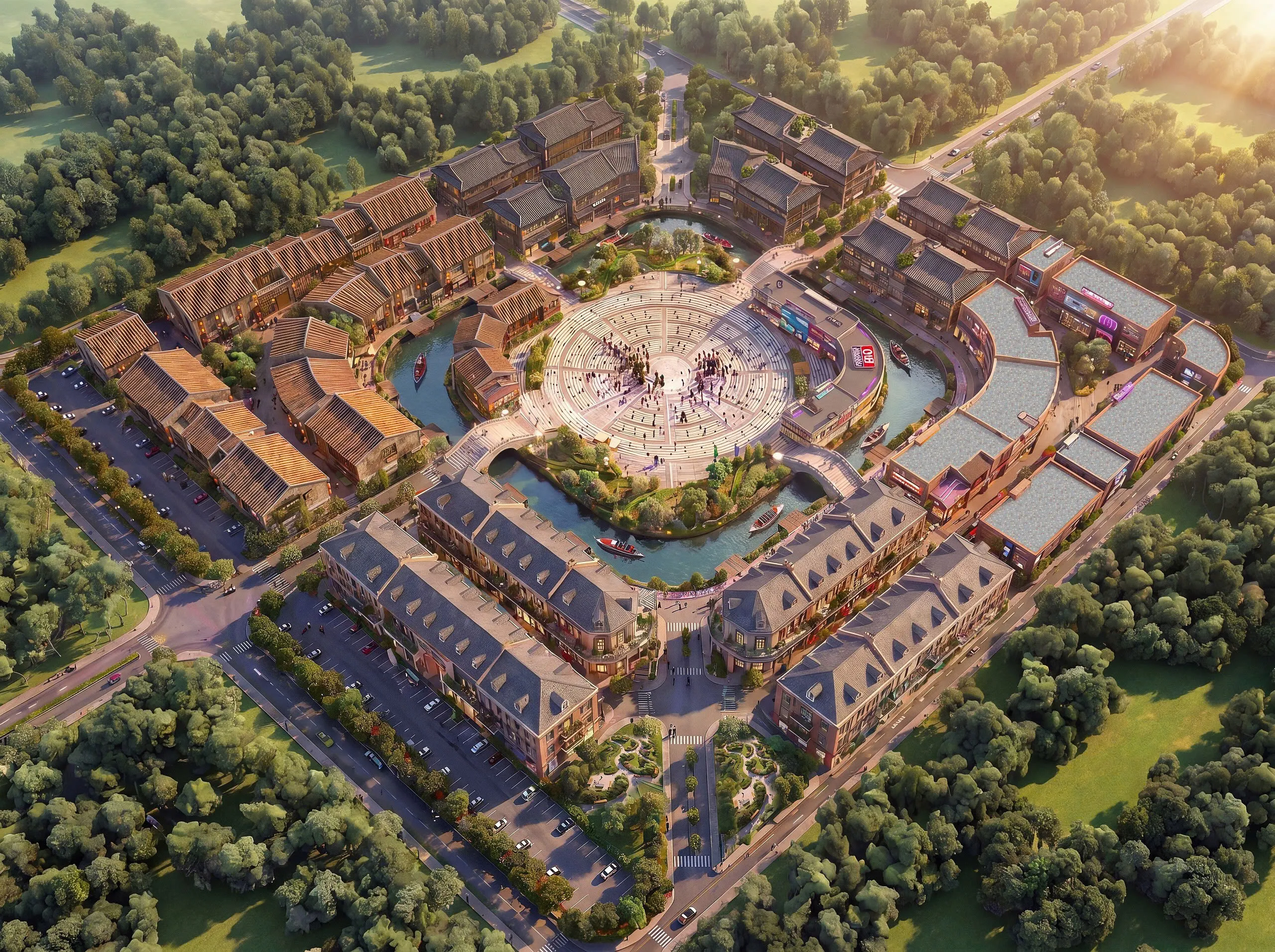 global village trung tam am thuc quoc te rong 19 3ha tai vinhomes hoc mon 4
